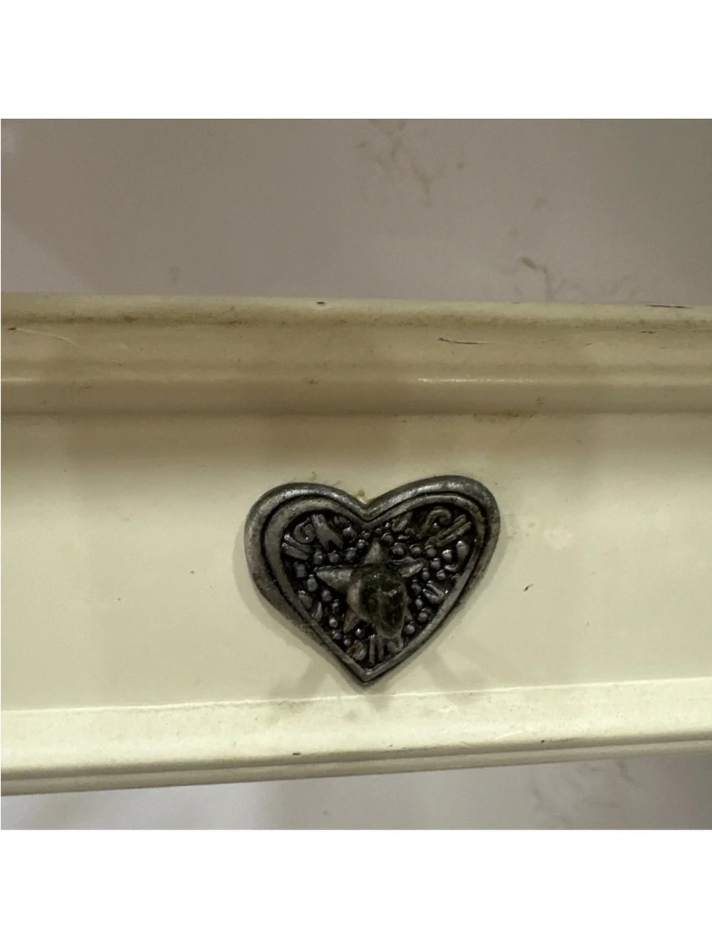 Vintage Silver Toned Fish Measuring Cups With Wall Mounted Hanger